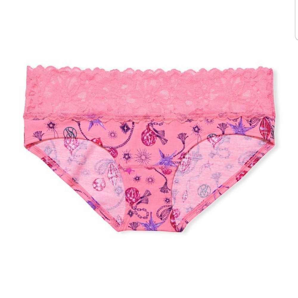 NWT VS Lace Waist Hiphugger Panty